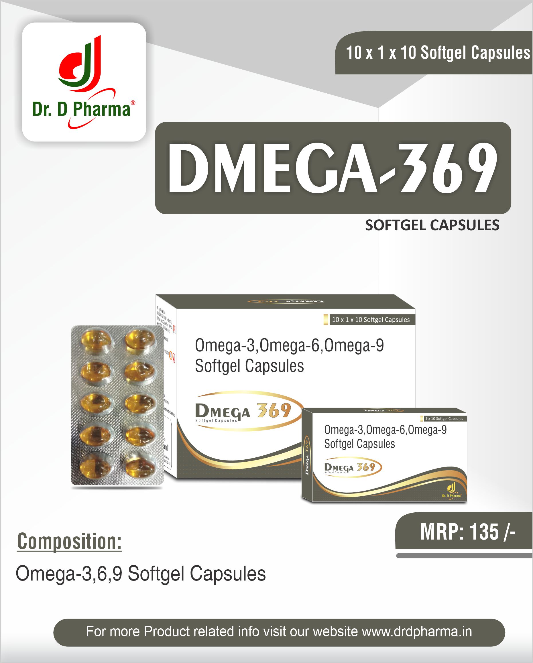 DMEGA-369 Softgel Capsules